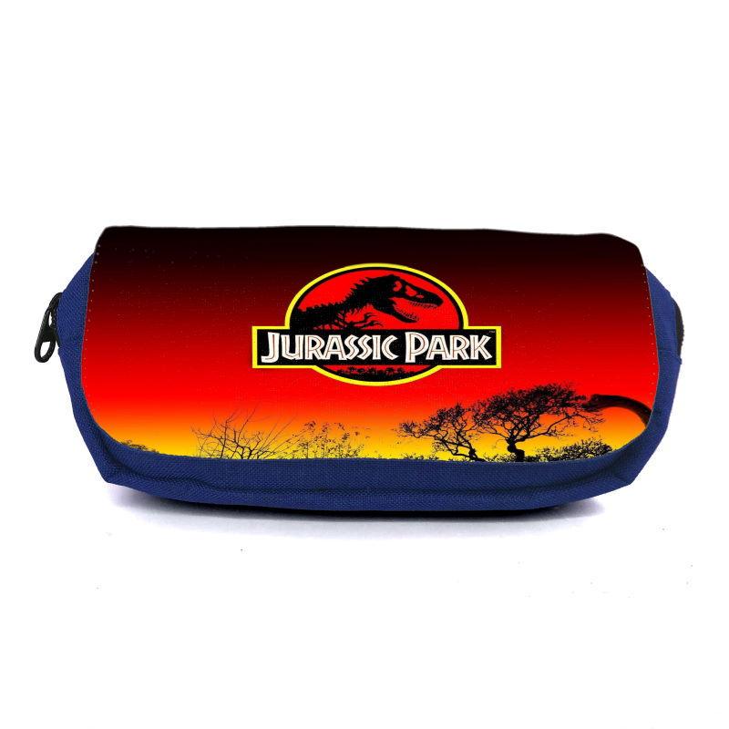 Пенал школьный Парк Юрского Периода 009 Jurasic Park JRP-009 Синий (1480995328)