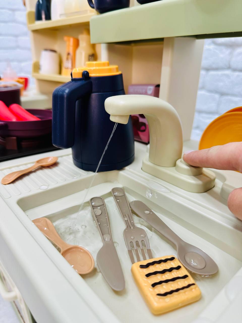 Большая кухня 93 см 88 пр. Бежевый (2370-1) - фото 3