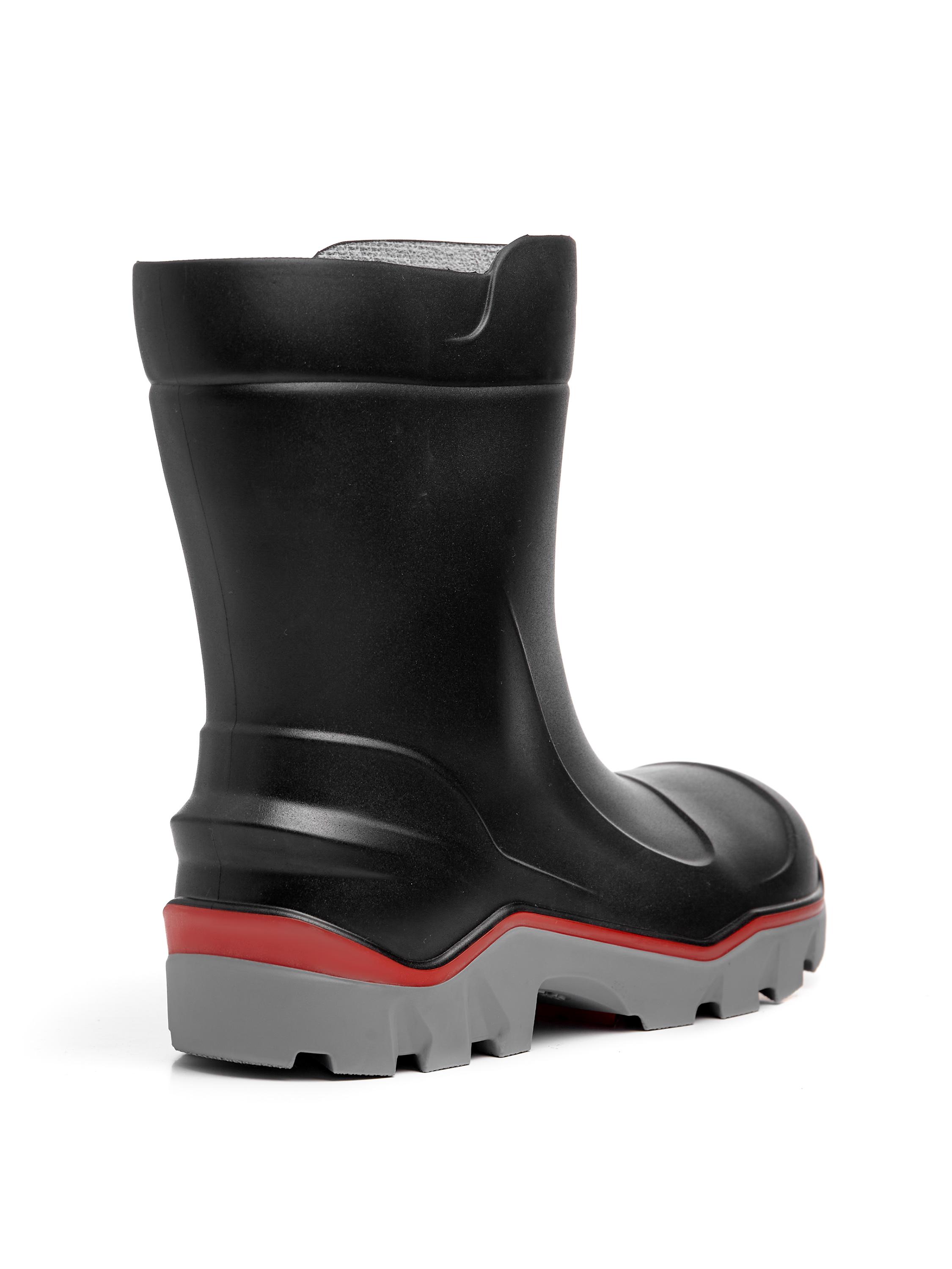 Чоловічі гумові чоботи Litman р. 43 Чорний/Червоний/Сірий - фото 4