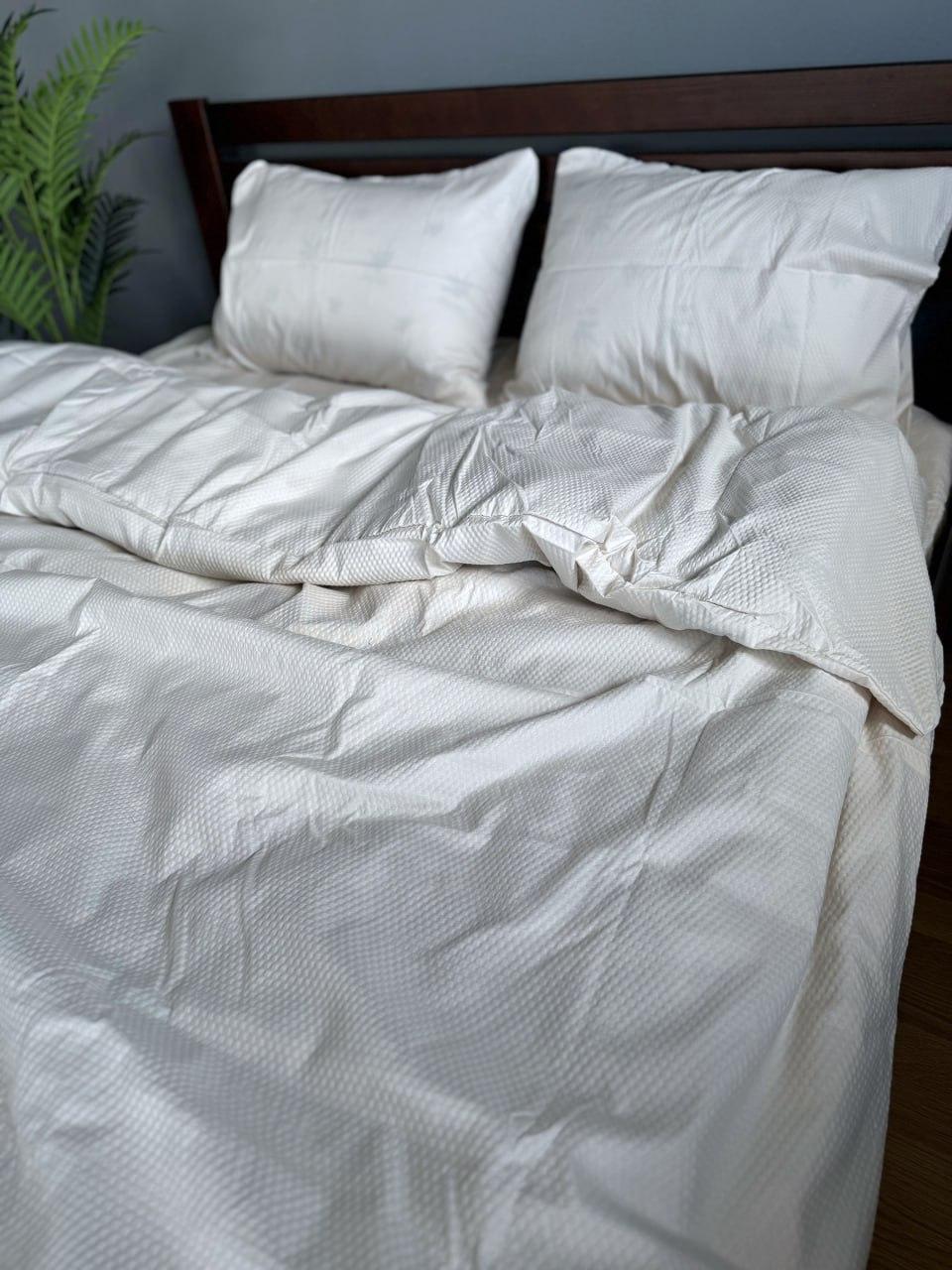 Комплект постільної білизни полісатин жниварка євро Білий (2332569204) - фото 2 Комплект постільної білизни полісатин жниварка євро Білий (2332569204) - фото 2