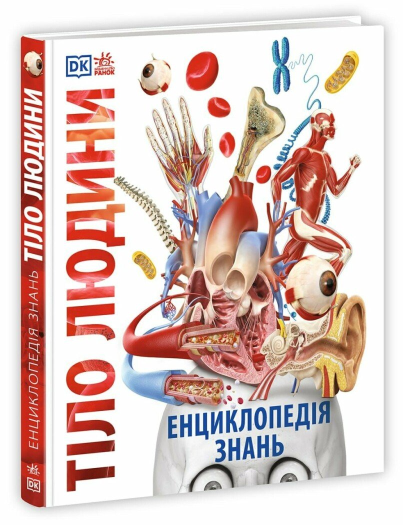 Детская книга "Энциклопедия знаний Тело человека" (9786170993953)