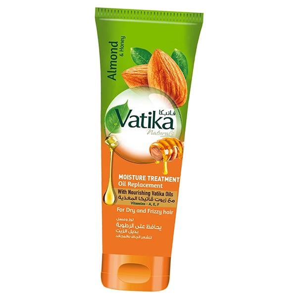 Крем несмываемый Dabur Vatika Oil Replacement Smooth and Silky для сухих и ломких волос 200 мл (43634058)