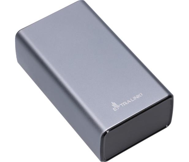 Повербанк ExtraLink EPB-127 Fast Charging 30000 mAh 65 W 20 V Silver - фото 6