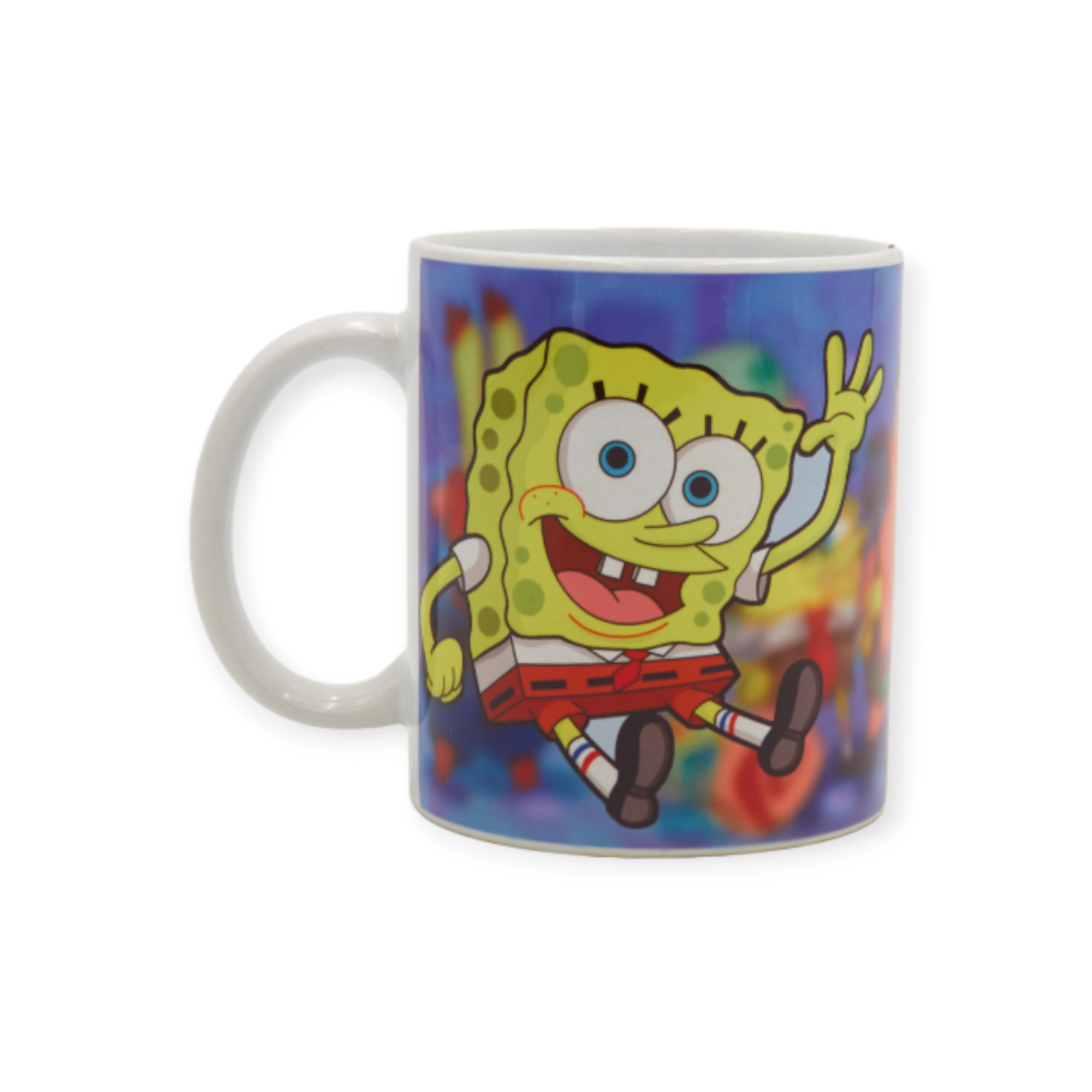 Чашка с детским принтом Спанч Боб маска 330 мл (01_K0233021053)