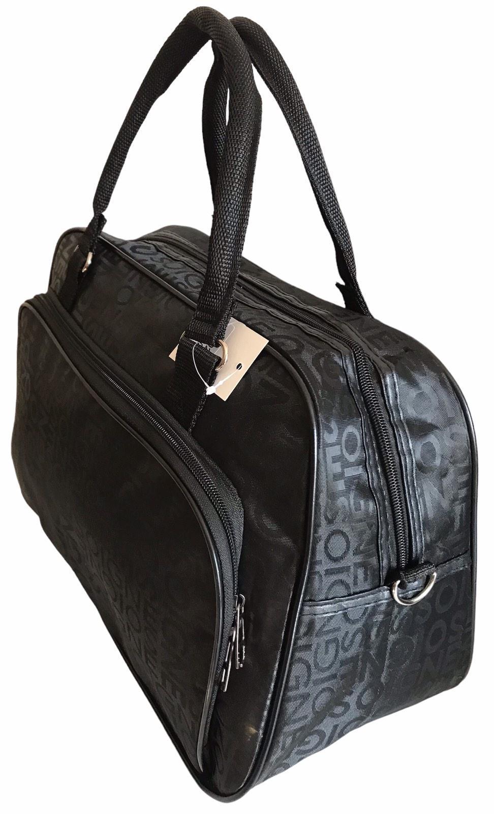 Сумка дорожная ручная кладь с длинным ремнем через плечо Черный (8802BL) - фото 2 Сумка дорожная ручная кладь с длинным ремнем через плечо Черный (8802BL) - фото 2