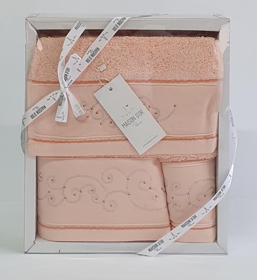 Набор полотенец Maison D'or 3 шт. Dalliy Peach (03MD12NABC23)