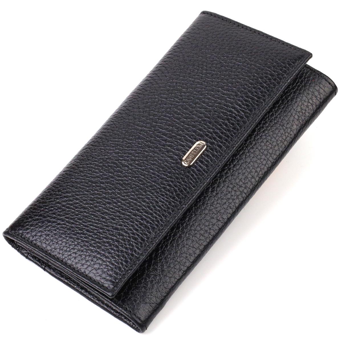 Кошелек женский кожаный Canpellini 21822 Черный (55601)
