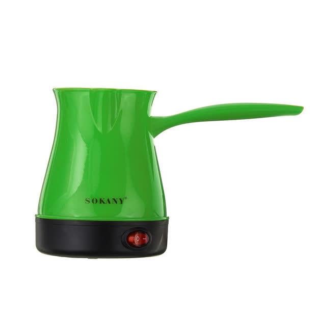 Электрическая турка Sokany Deluxe SK-205 500 мл 600 Вт Зеленый (30312461)