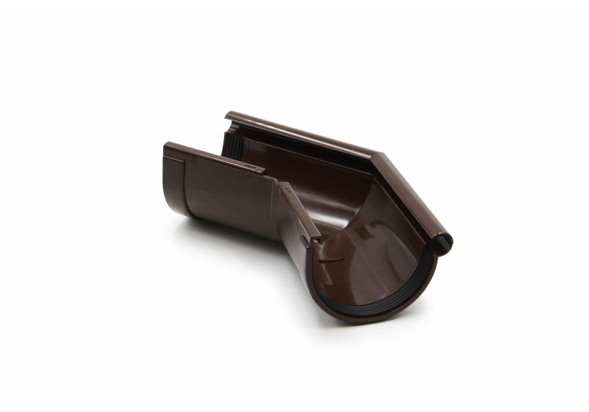 Угол желоба наружный RAINWAY 135° 130/100 Коричневый (201120232030)