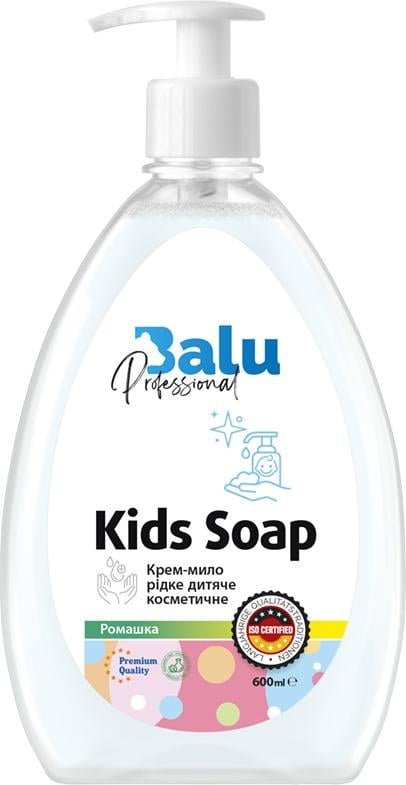 Крем-мыло жидкое детское косметическое BALU KIDS SOAP Ромашка 600 мл (00000014940)