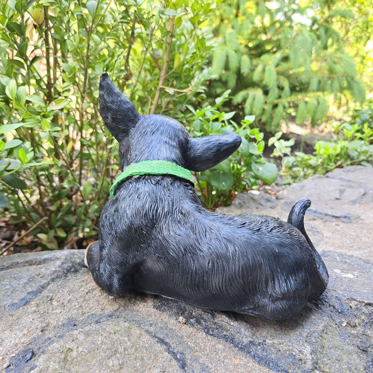 Садовая фигура Чихуа-хуа 17 см Черный (3808) - фото 2 Садовая фигура Чихуа-хуа 17 см Черный (3808) - фото 2