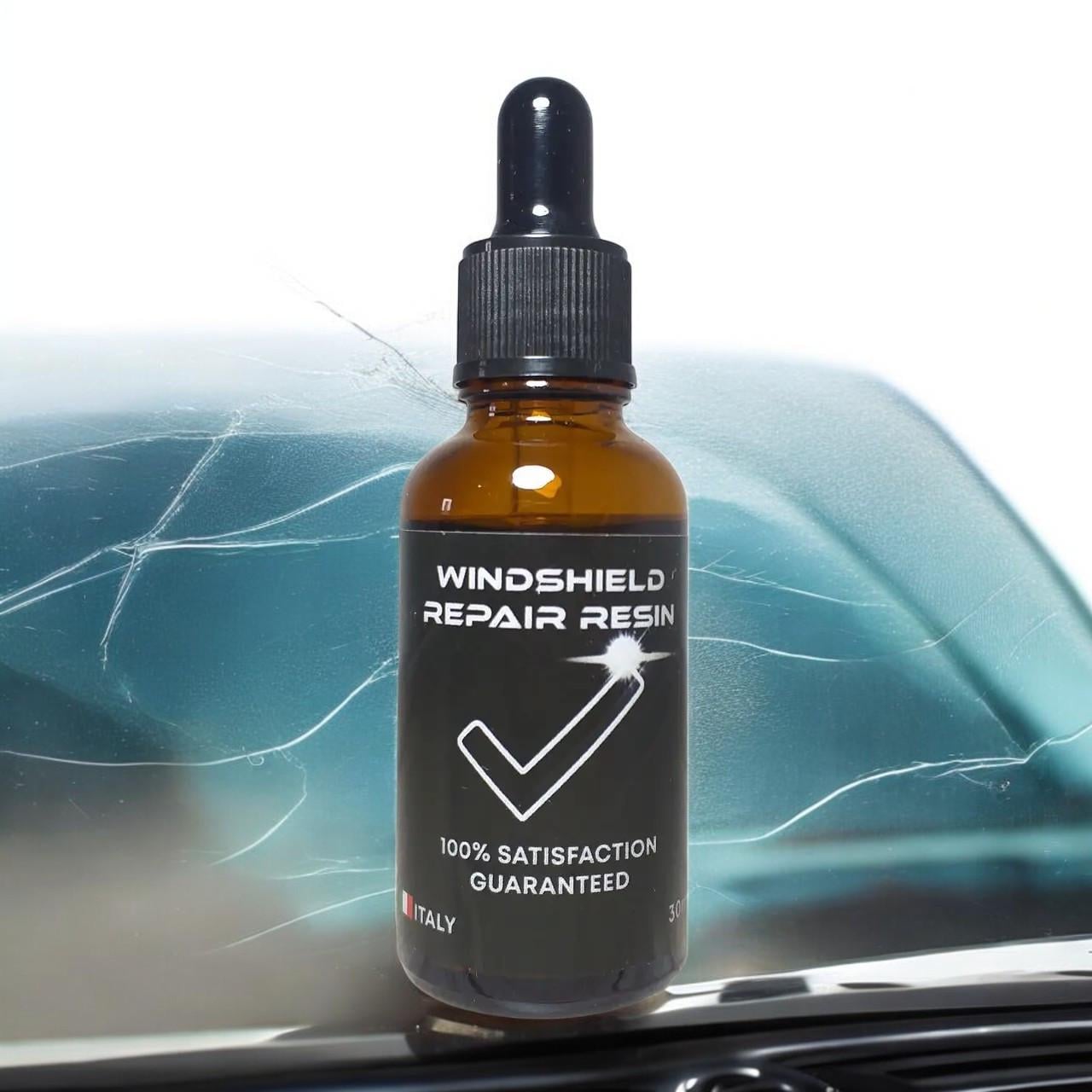 Полимер клей для ремонта стекол Windshield Repair Resin для автостекол и заполнения трещин 30 мл