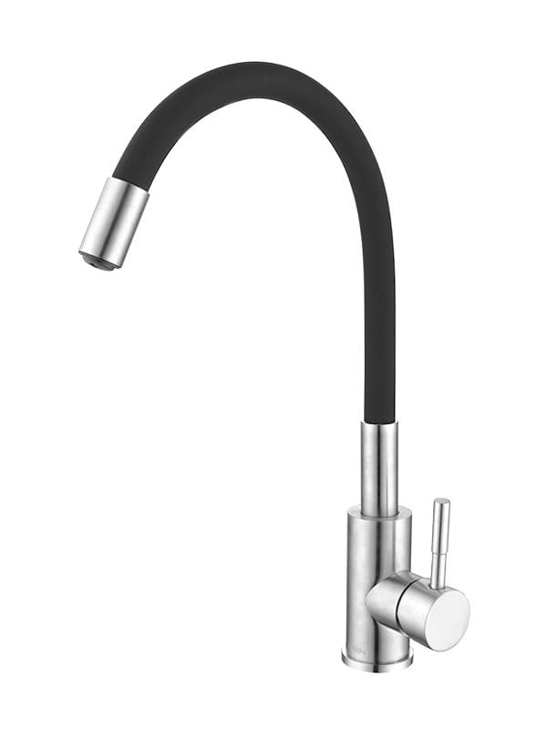 Смеситель для кухни Wezer EKO4X-01B силиконовый Черный