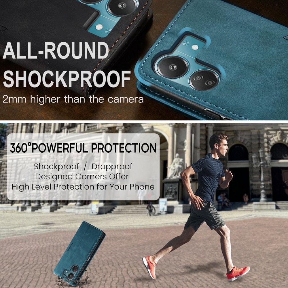 Чехол книжка с магнитом Xiaomi Poco C65 CaseMe Sea Green (35389-56) - фото 6 Чехол книжка с магнитом Xiaomi Poco C65 CaseMe Sea Green (35389-56) - фото 6