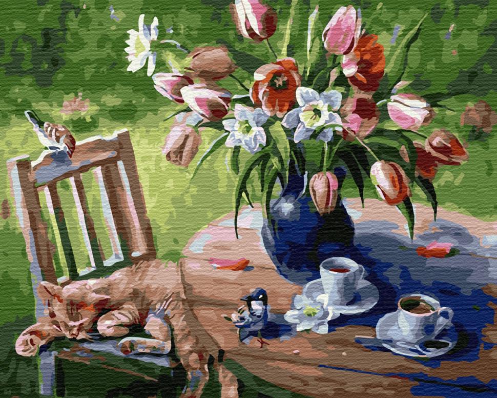 Картина по номерам Brushme Лето в саду (GX29472) Картина по номерам Brushme Лето в саду (GX29472)