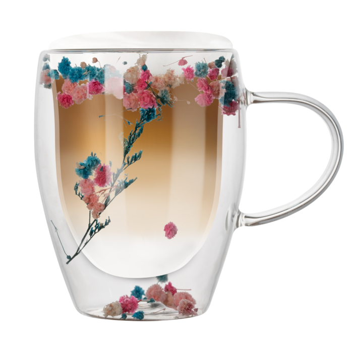 Чашка с двойной стенкой Ringel Guten Morgen Blume 350 мл (7067150)