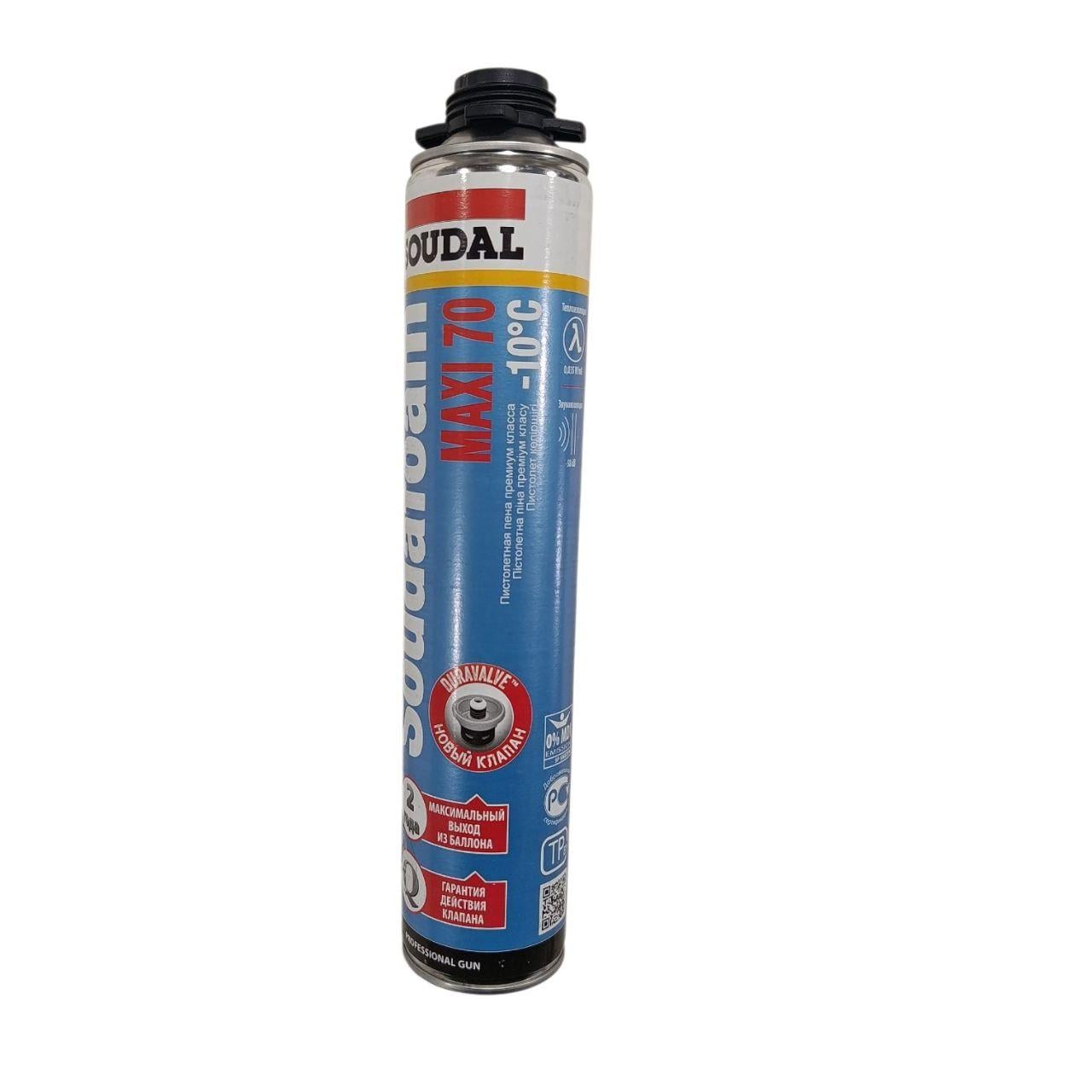 Монтажная пена Soudafoam MAXI 70 870 мл -10°C (3071005903/К2483)