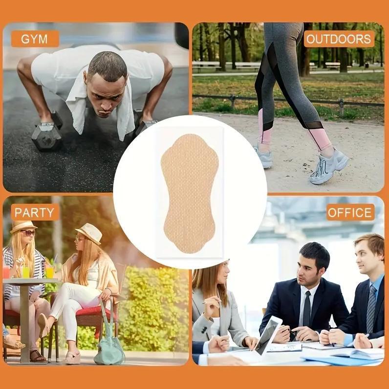 Пластыри на подмышки для поглощения пота/запаха/от пятен самоклеящиеся 10 шт. Бежевый (2789190542) - фото 7