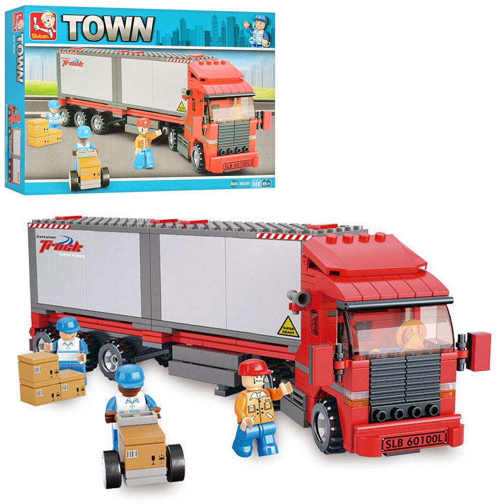 Конструктор Sluban M38-B0338 Город фигурки 3 шт. 345 дет.
