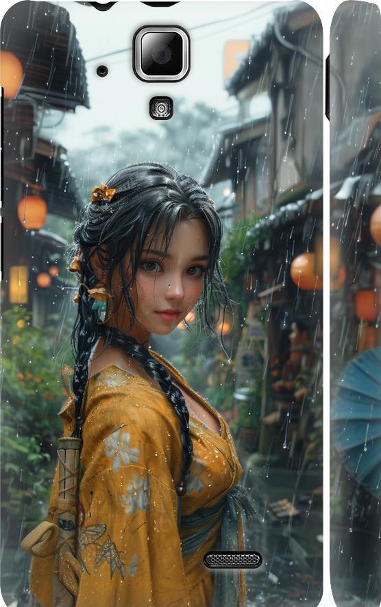 Чехол на Lenovo A536 Anime-girl (6133m-149-42517)