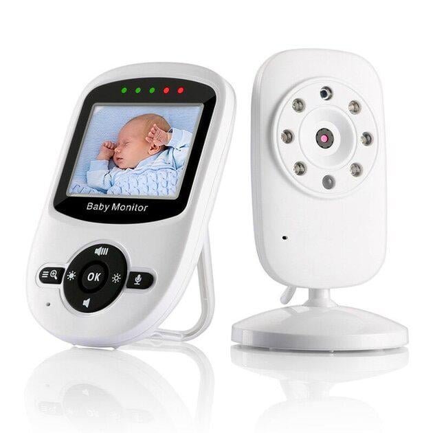 Відеоняня Baby Monitor SM-24 з портативним дисплеєм та вимірюванням температури