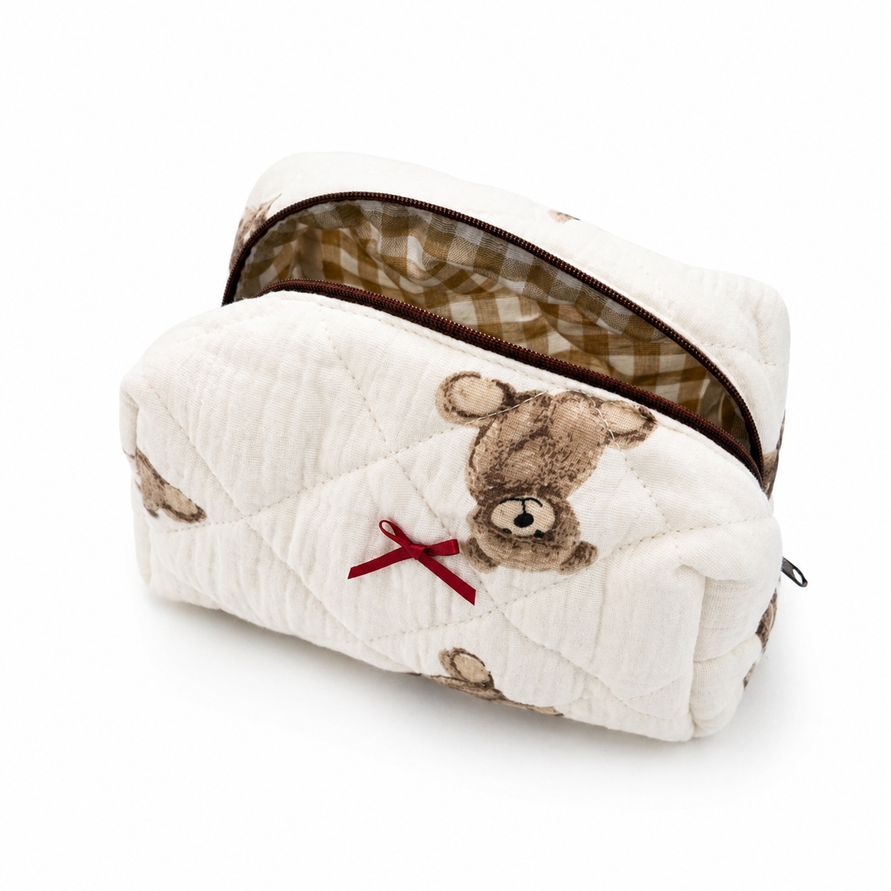 Косметичка warm story Мишки Бежевый (0154)