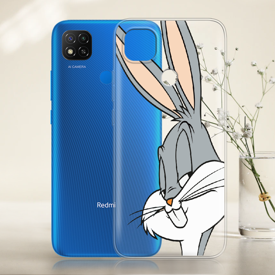 Чохол Boxface Xiaomi Redmi 9C Lucky Rabbit Прозорий силікон (40879-bk81-40879) - фото 2