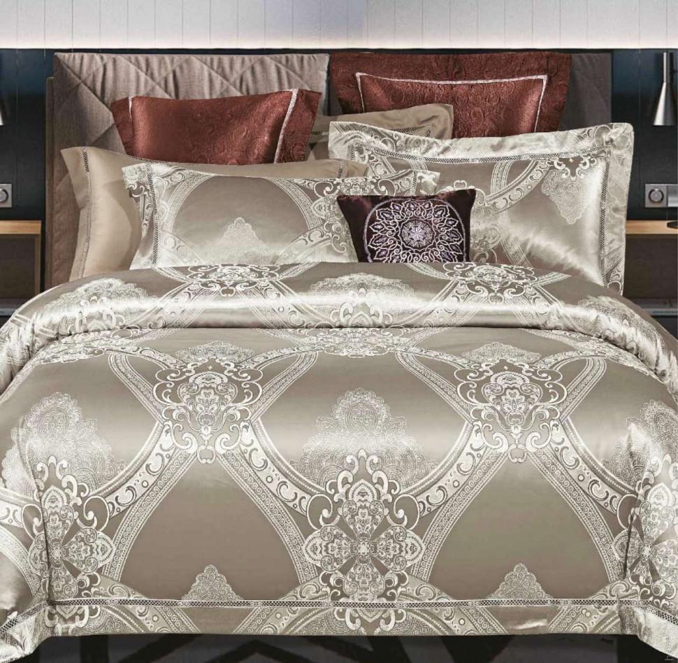 Постельное белье Viluta Tiare 2319 сатин жаккард евро (19184) Постельное белье Viluta Tiare 2319 сатин жаккард евро (19184)