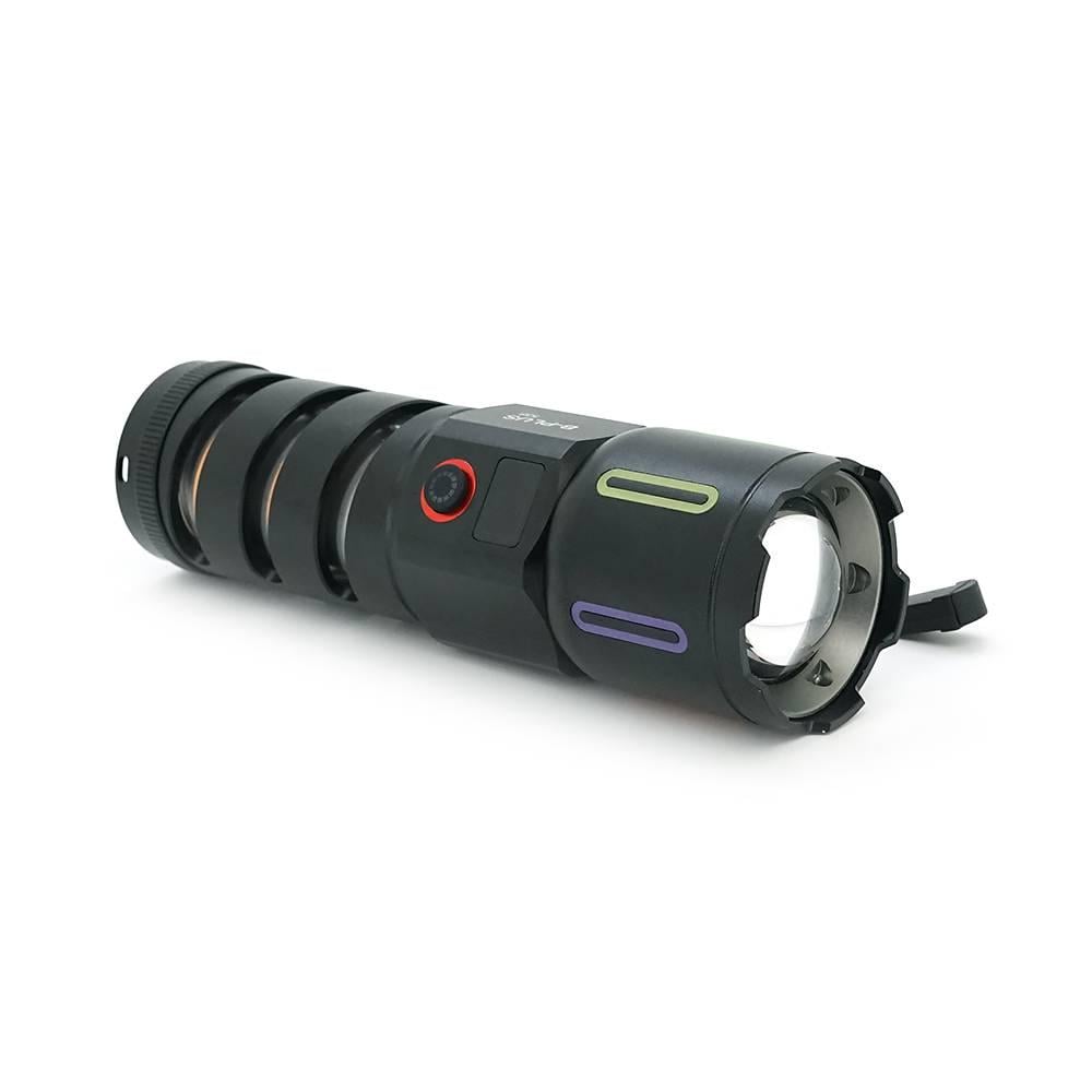 Ліхтар пошуковий BP-538 LED PM60 3 режими ліхтарик індикація заряду IP65 USB кабель 225х130х60 мм 0,525 кг Black (31156) Ліхтар пошуковий BP-538 LED PM60 3 режими ліхтарик індикація заряду IP65 USB кабель 225х130х60 мм 0,525 кг Black (31156)