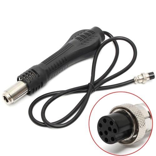 Термофен для паяльної станції 858/8858D/878/878A 8pin Black (312940) - фото 2 Термофен для паяльної станції 858/8858D/878/878A 8pin Black (312940) - фото 2