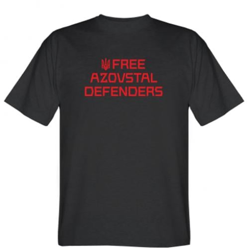 Футболка мужская Free Azovstal Defenders XS Черный (18042239-2-205281-XS)