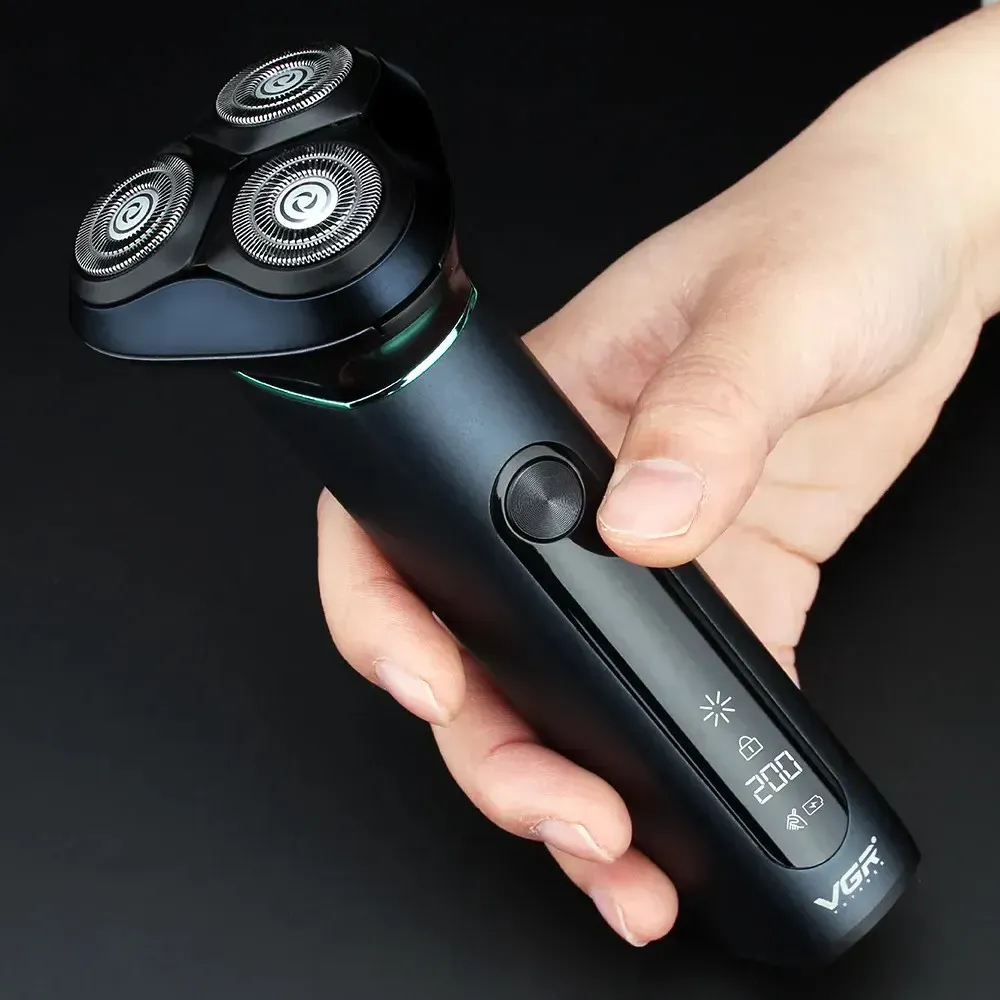 Електробритва акумуляторна водонепроникна USB VGR V-310 (25636173) - фото 9 Електробритва акумуляторна водонепроникна USB VGR V-310 (25636173) - фото 9