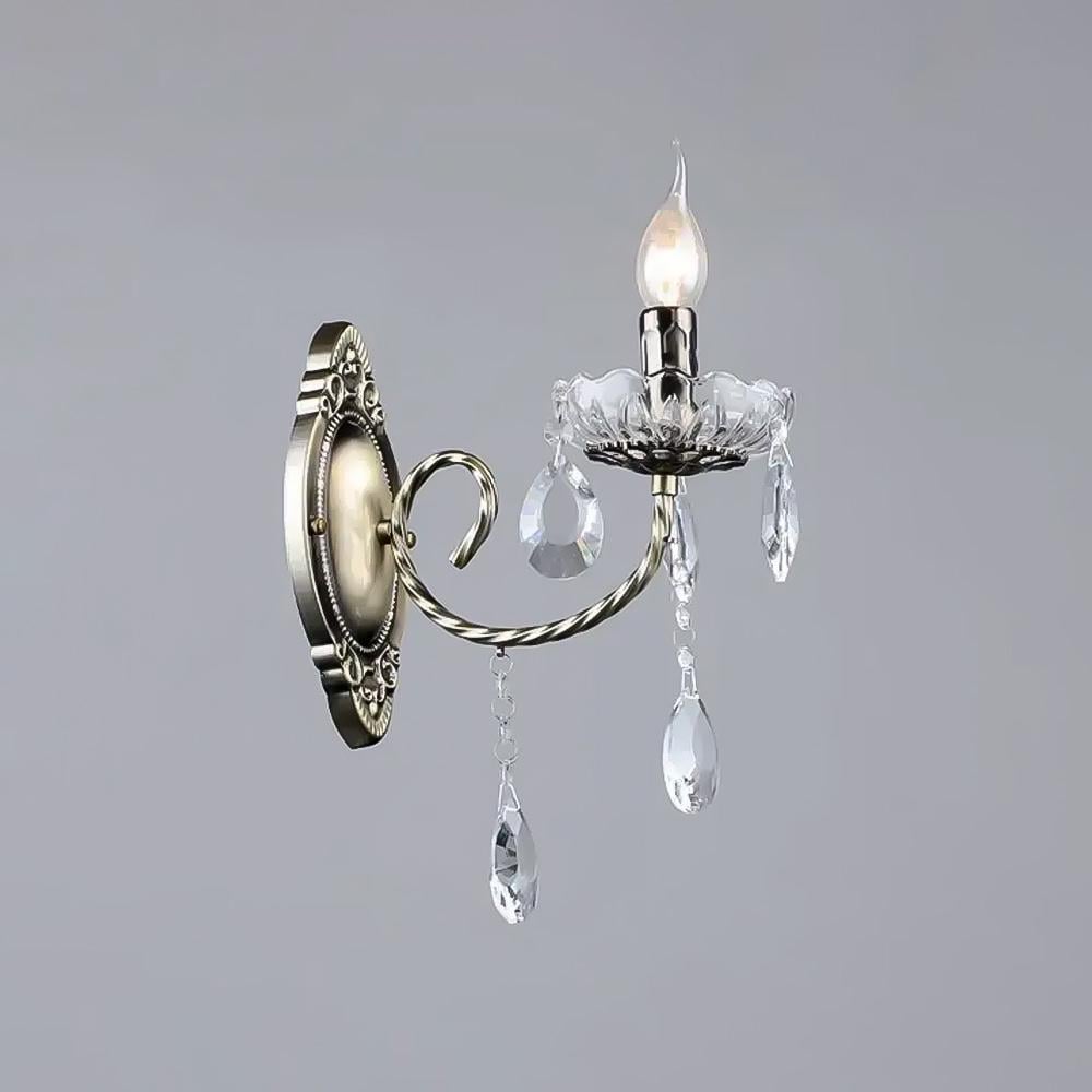 Светильник настенный свечи Light House SR-20296/1W AB L250хW120хH365 E14 Бронза