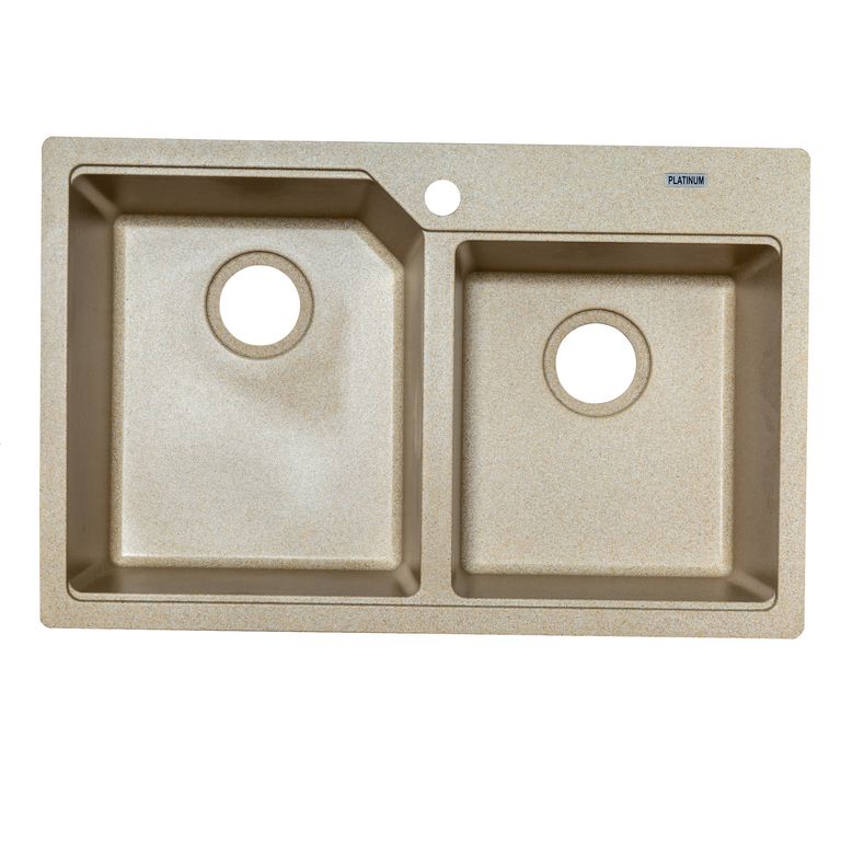 Мийка кухонна Platinum Harmony 7850Ws Карамель (353159)