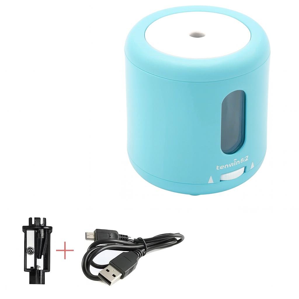 Электроточилка для карандашей TENWIN 8035 с регулировкой угла заточки и встроенным аккумулятором (TW8035-2) - фото 5 Электроточилка для карандашей TENWIN 8035 с регулировкой угла заточки и встроенным аккумулятором (TW8035-2) - фото 5