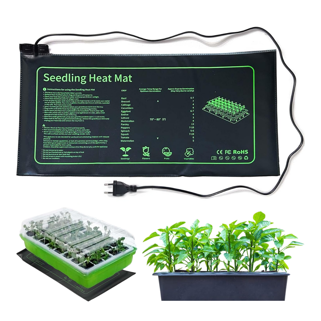 Термоковрик для рассады с быстрым нагревом 25x52 см 20 Вт - фото 8