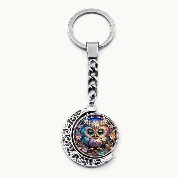 Брелок для ключей Сова 3,5х10 см (EG0054)