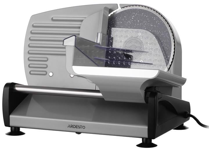 Слайсер электрический Ardesto 250 Вт/190 мм Серо-черный (SDK-250S) - фото 2