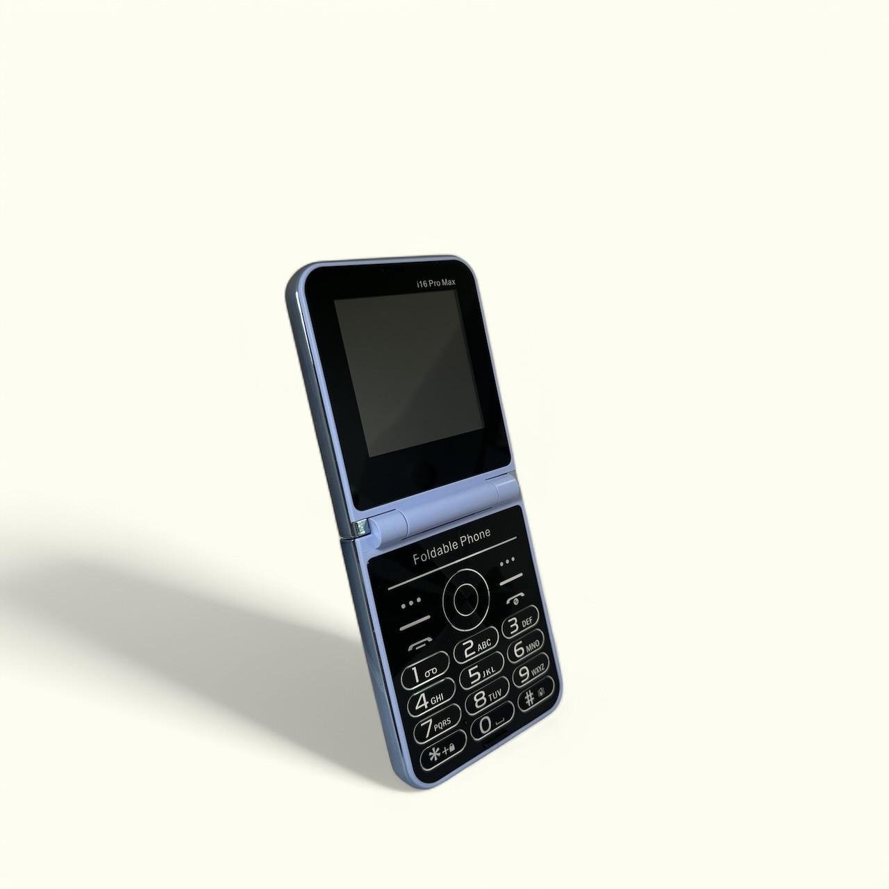 Кнопковий телефон складний мобільний SERVO Foldable Phone I16 Max 4SIM Блакитний - фото 1 Кнопковий телефон складний мобільний SERVO Foldable Phone I16 Max 4SIM Блакитний - фото 1