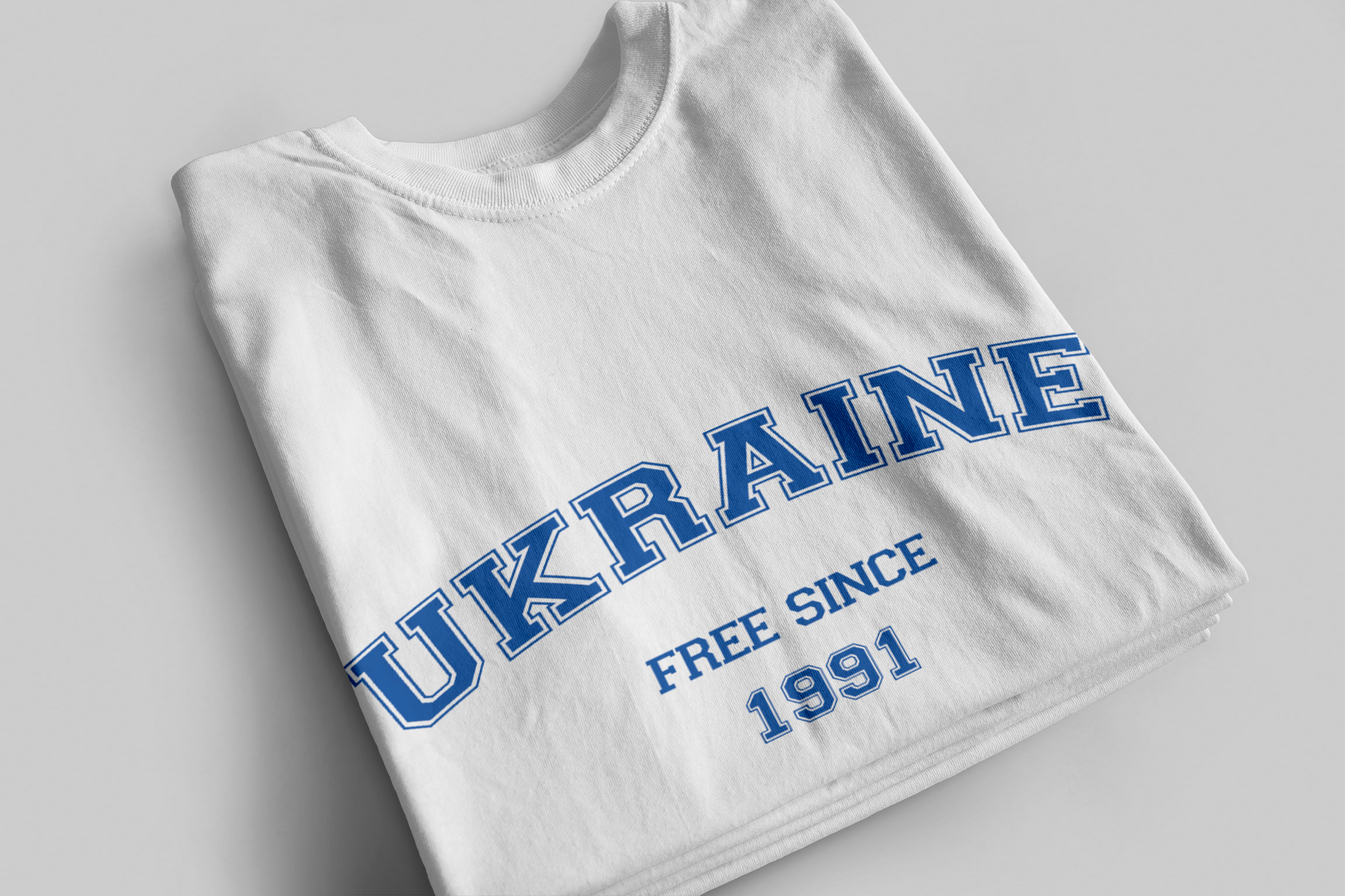 Футболка жіноча Ufree s Вільна Україна з 1991 XXL Білий (20013-1W-XXL) - фото 5