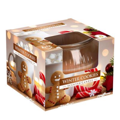 Свечка ароматическая Bispol Зимнее печенье (27569)