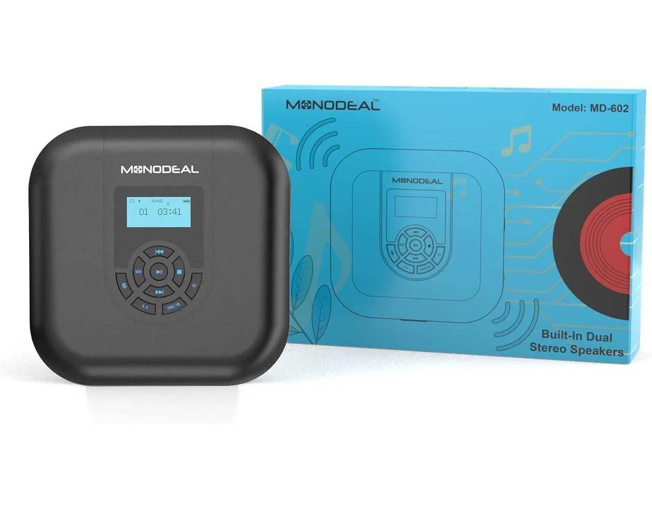 Програвач портативний CD MONODEAL MD-602