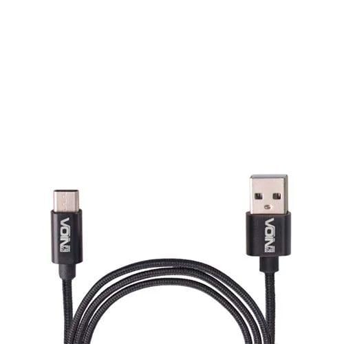 Кабель VOIN USB-Type C 3А 1 м Black (CC-1801C BK)