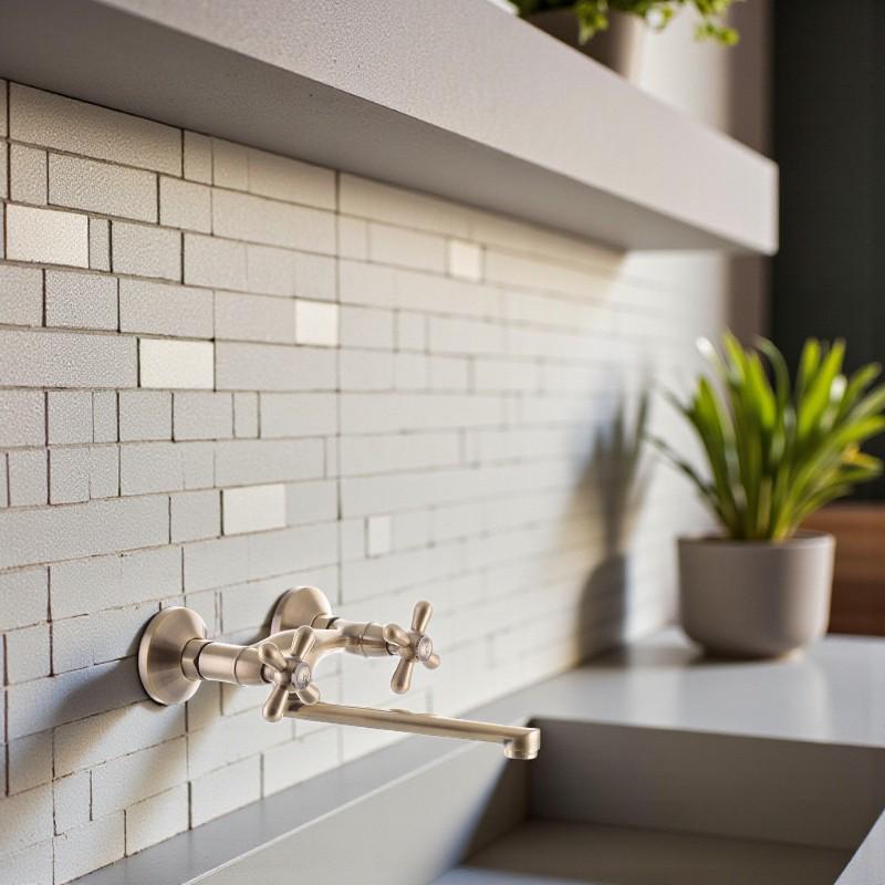 Змішувач для кухні Haiba DOMINOX-361 настінний двовентильний латунь Бронза (b-HB0092) - фото 5 Змішувач для кухні Haiba DOMINOX-361 настінний двовентильний латунь Бронза (b-HB0092) - фото 5