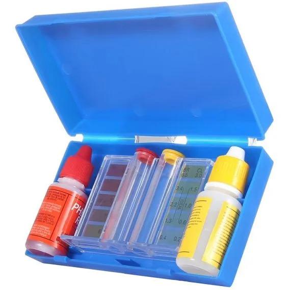 Тестер капельный в бассейне для проверки pH и активного хлора в бассейне pH і CL Аквадоктор Basic Cl/pH - фото 3