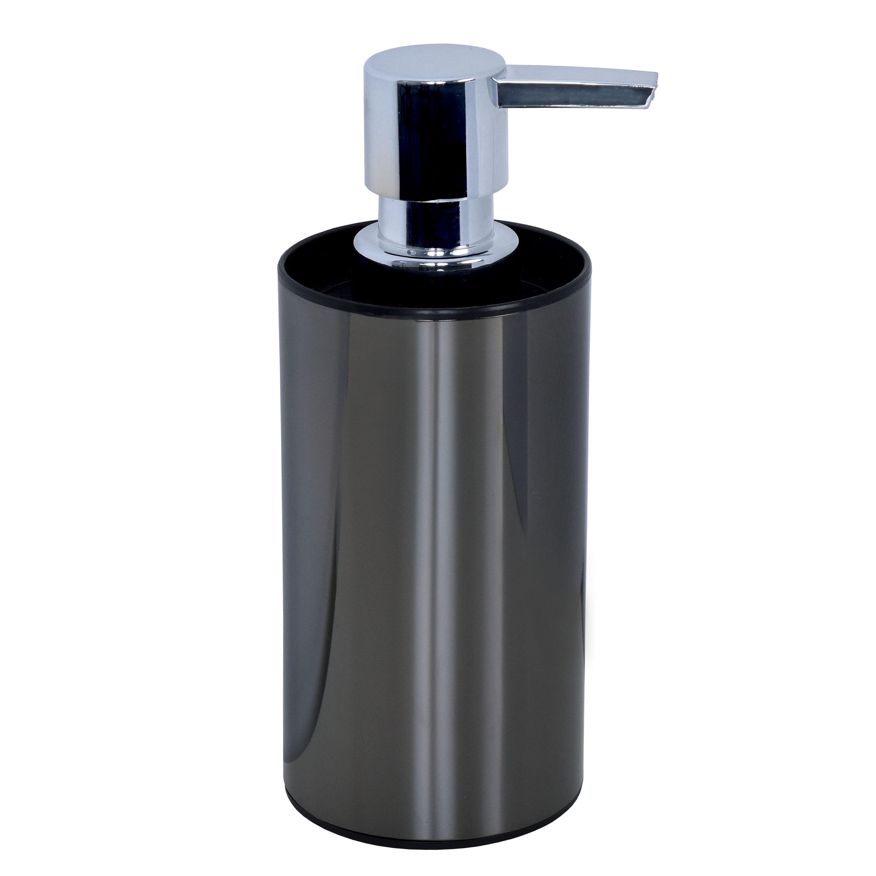 Дозатор для жидкого мыла Bisk SHINE 300 мл Антрацитовый (06648)