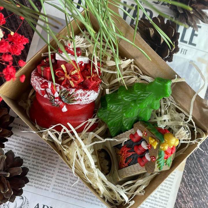 Набор свечей Рождественское Сияние (1389)