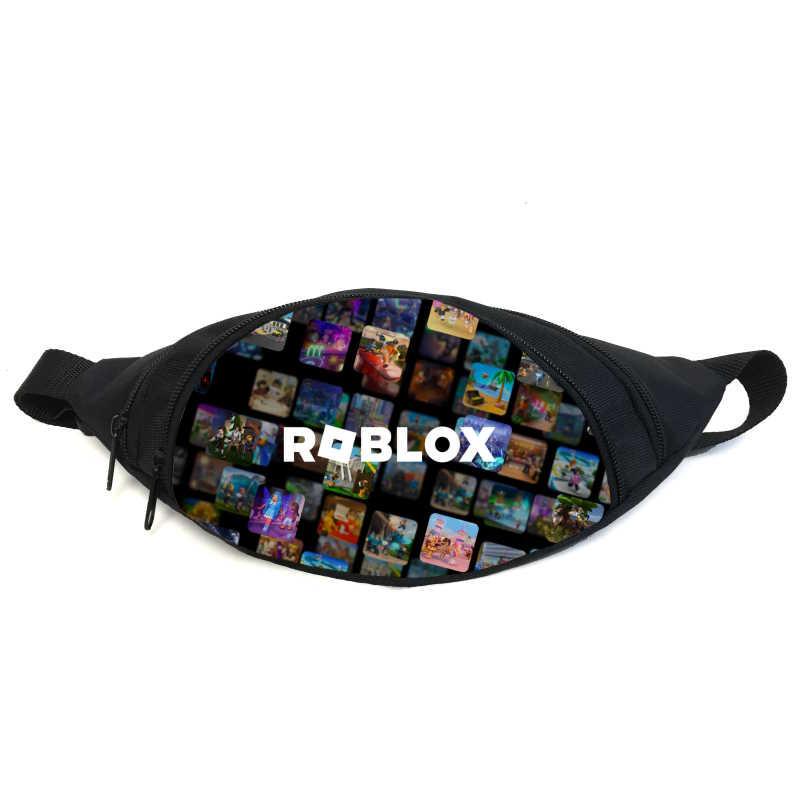 Поясная сумка-бананка с принтом Robloks GBRB07 Черный (1777866277) Поясная сумка-бананка с принтом Robloks GBRB07 Черный (1777866277)
