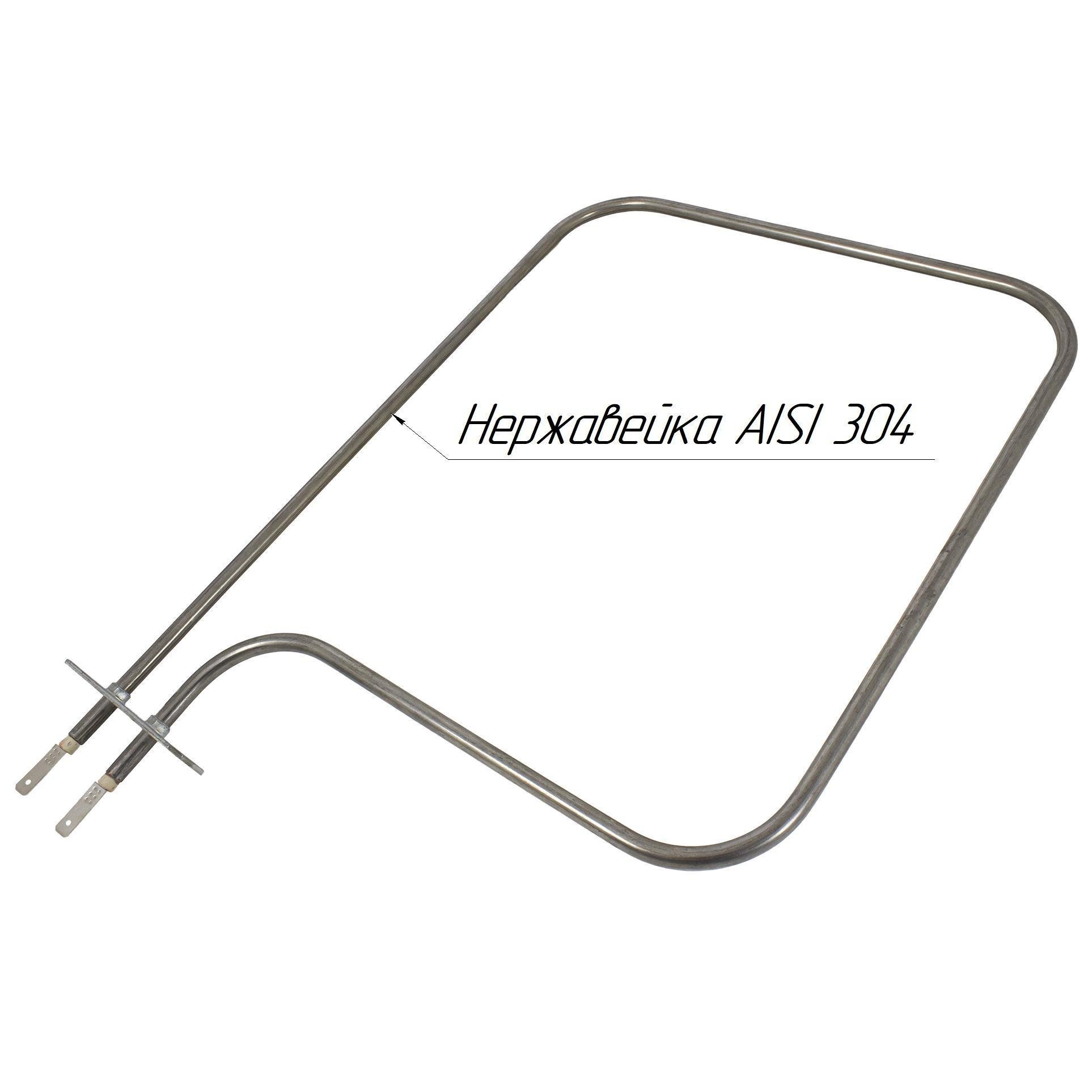 Тэн для духовки Grepan Asel 40 л 800W 230V 310x220 мм нержавеющая сталь (duh008) - фото 5 Тэн для духовки Grepan Asel 40 л 800W 230V 310x220 мм нержавеющая сталь (duh008) - фото 5