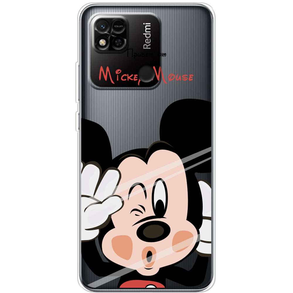 Чохол BoxFace Xiaomi Redmi 10A Mister M Прозорий силікон (44590-cc58-44590)